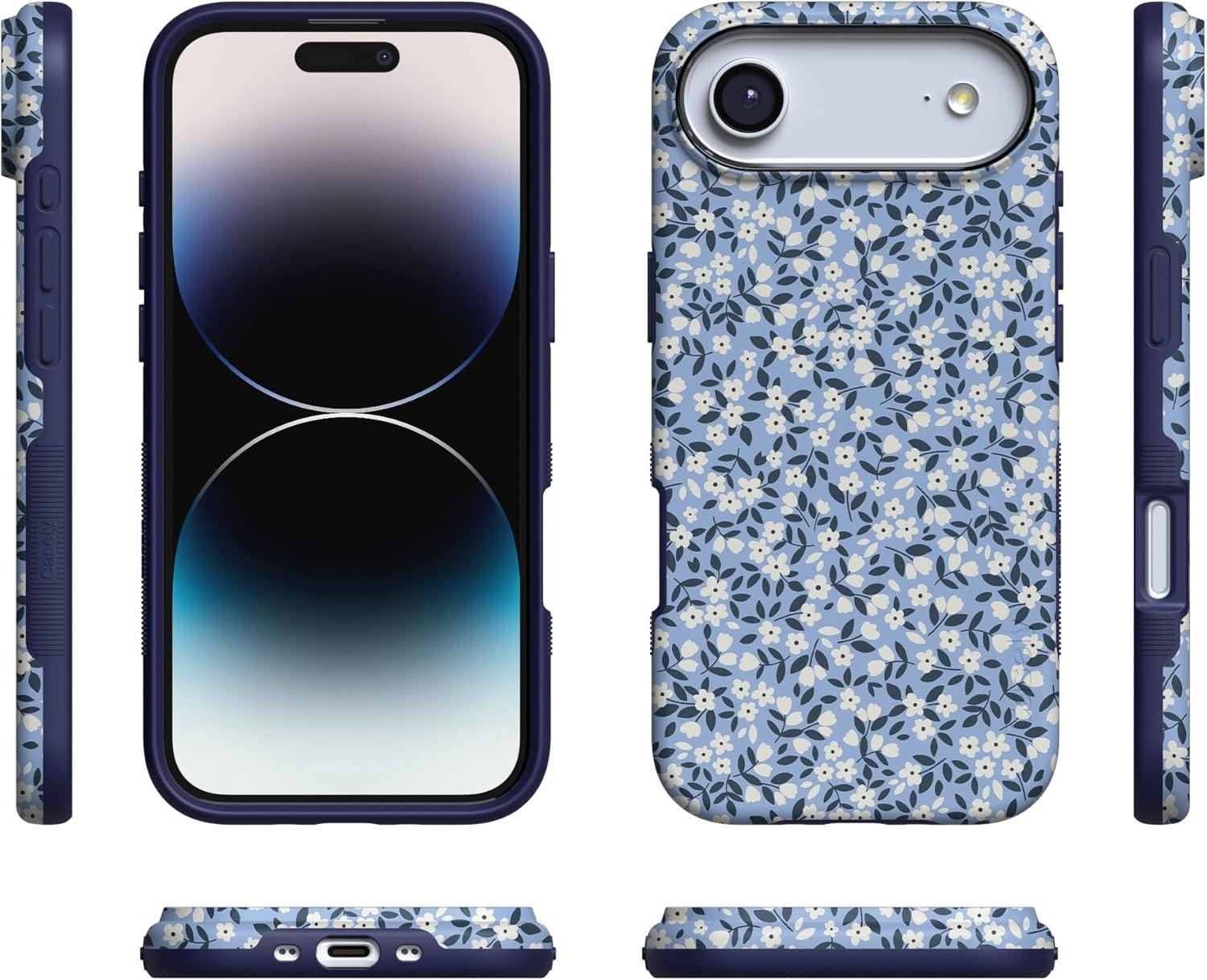 imageCasely iPhone 17 Air Case  Taupe on Nude  Compatible with MagSafe  Bold Protective DesignPicking Daisies  Cottagecore