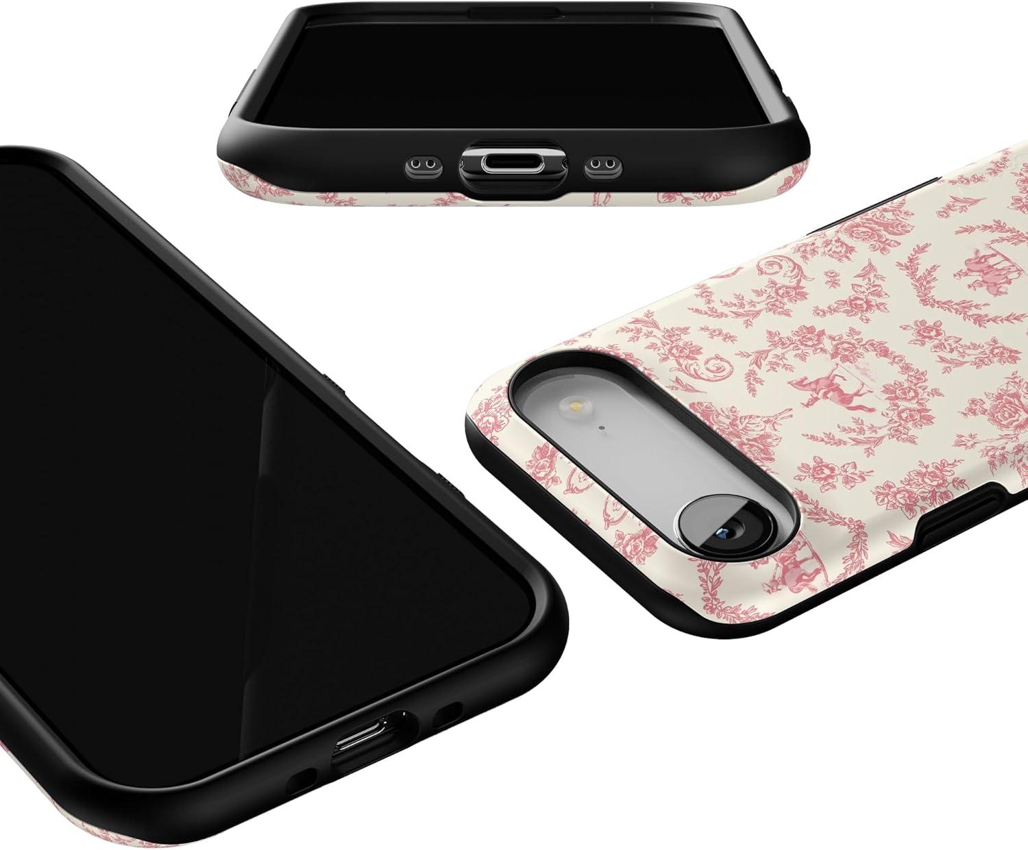 imageCasely iPhone 17 Air Case Taupe on Nude Compatible with MagSafe Bold Protective DesignWestern Bloom Jenna Palek x Casely