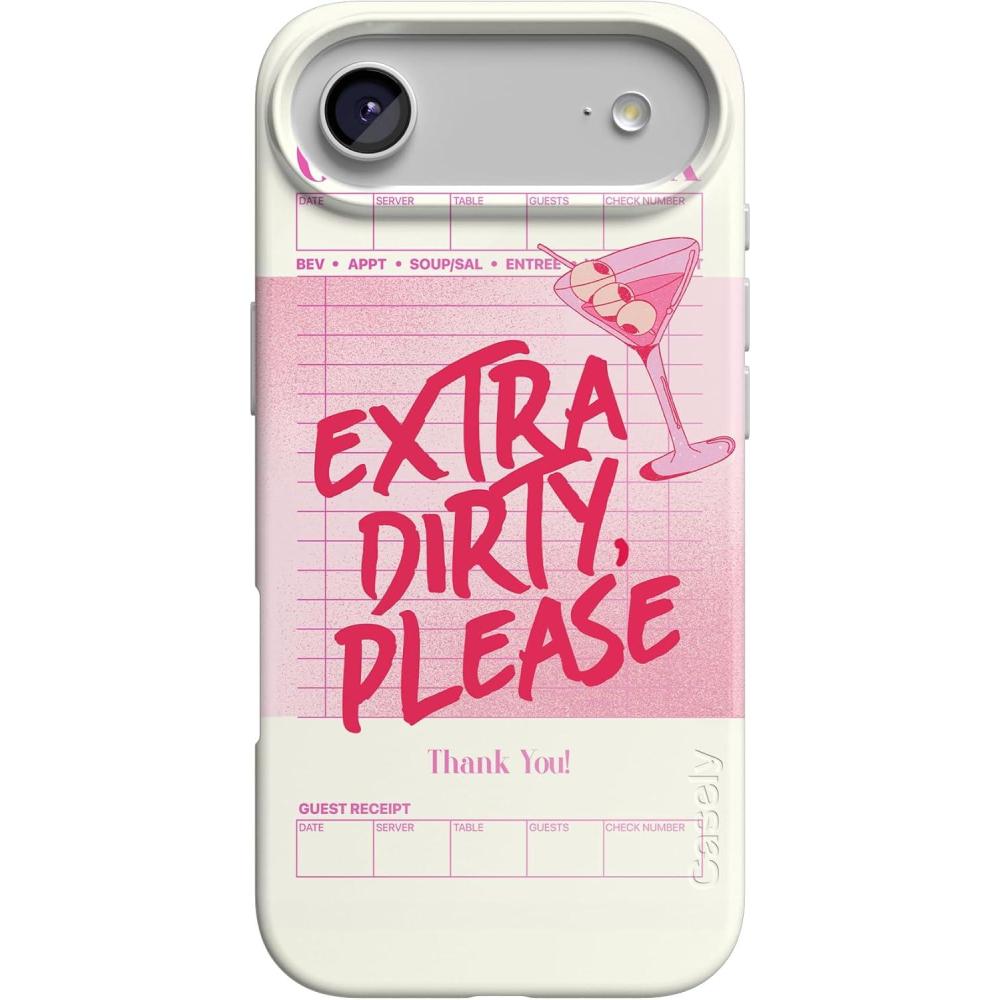 imageCasely iPhone 17 Air Case  Coastal Checkers  Pura Vida  Compatible with MagSafe  Classic Ultra Slim DesignExtra Dirty Please  Fun on Weekdays