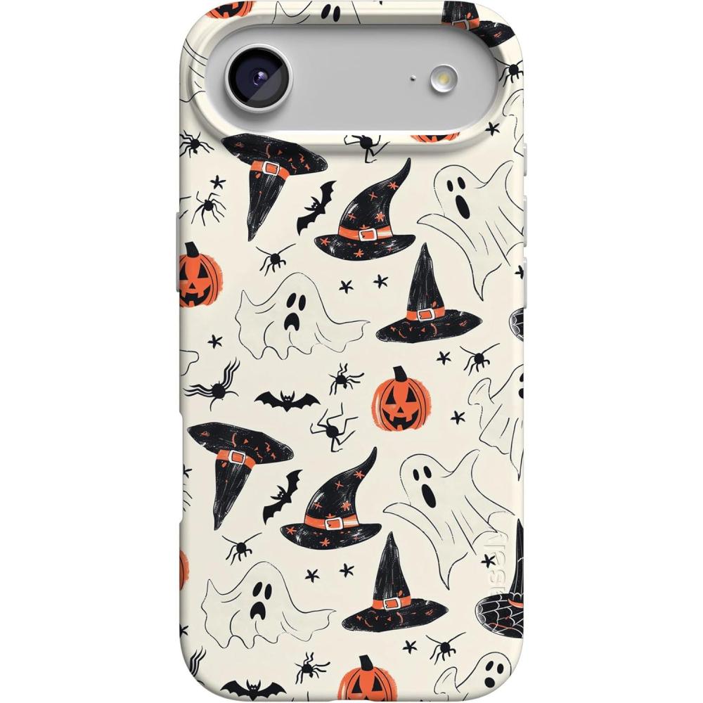 imageCasely iPhone 17 Air Case  Coastal Checkers  Pura Vida  Compatible with MagSafe  Classic Ultra Slim DesignFeeling Witchy  Haunted Halloween