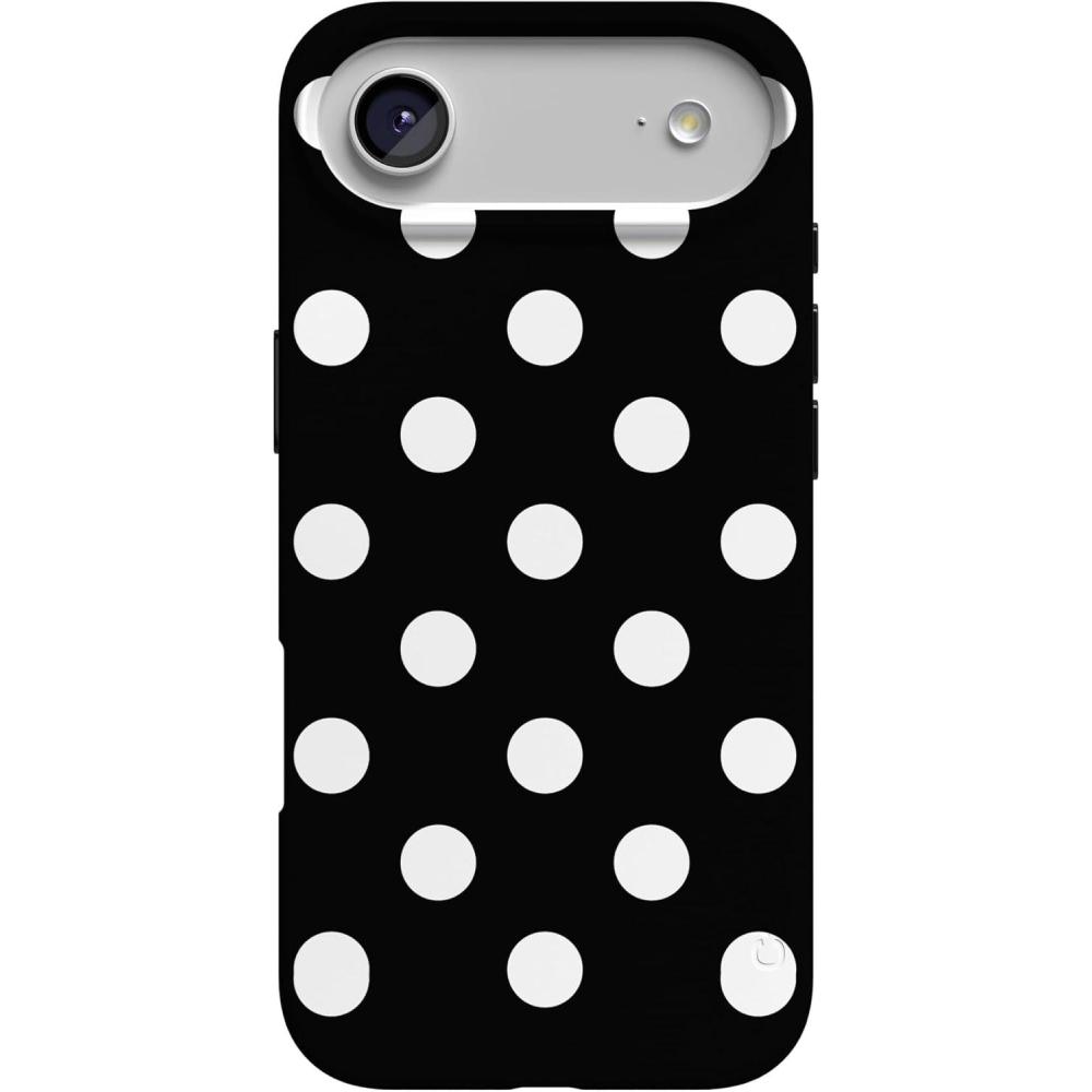 imageCasely iPhone 17 Air Case  Coastal Checkers  Pura Vida  Compatible with MagSafe  Classic Ultra Slim DesignPolka Dots  High Contrast Design