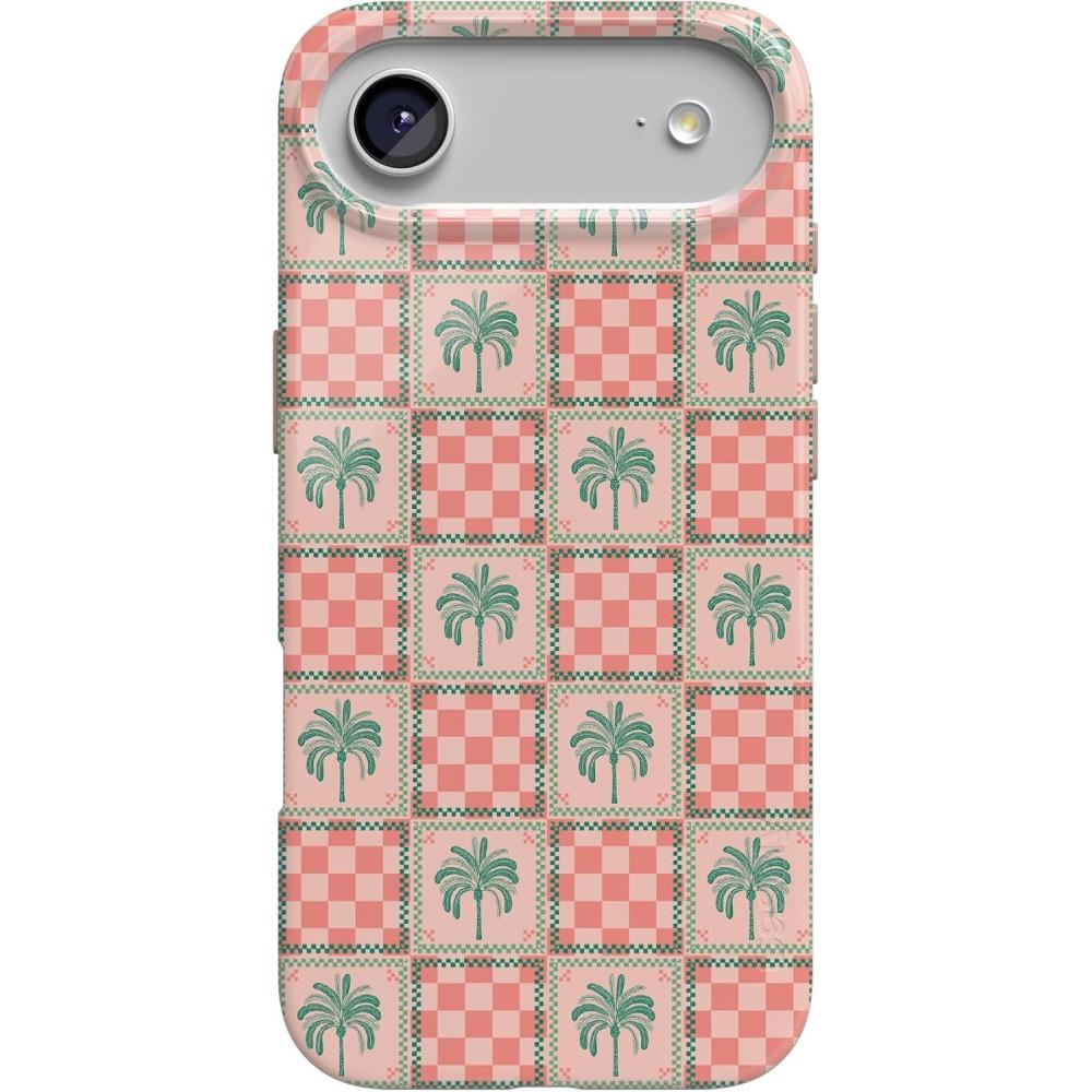 imageCasely iPhone 17 Air Case  Coastal Checkers  Pura Vida  Compatible with MagSafe  Classic Ultra Slim DesignThe Social Club  Palm Beach