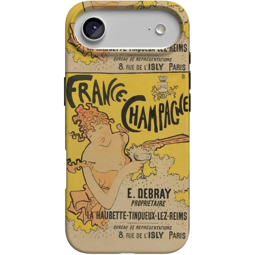 imageCasely iPhone 17 Air Case  Coastal Checkers  Pura Vida  Compatible with MagSafe  Classic Ultra Slim DesignVan Gogh  French Bubbly