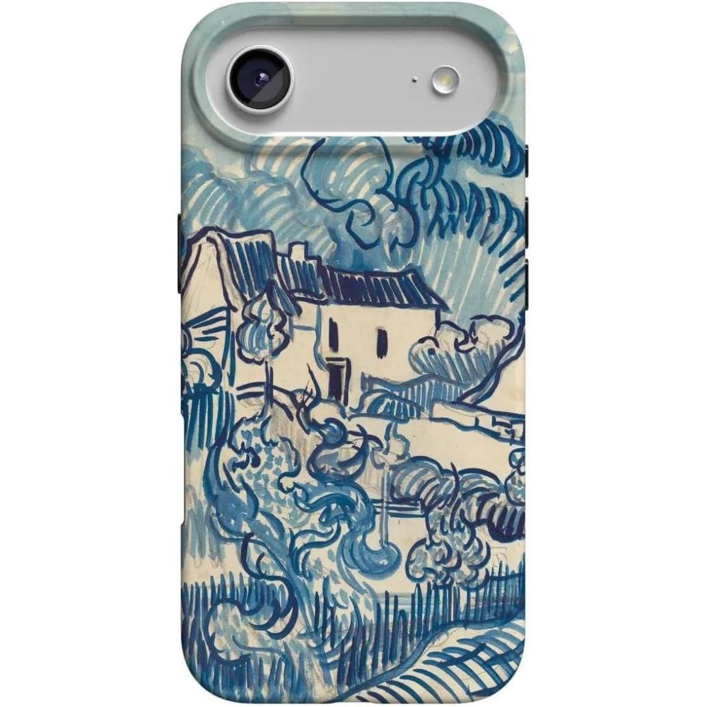 imageCasely iPhone 17 Air Case  Coastal Checkers  Pura Vida  Compatible with MagSafe  Classic Ultra Slim DesignVan Gogh  Landscape With Houses
