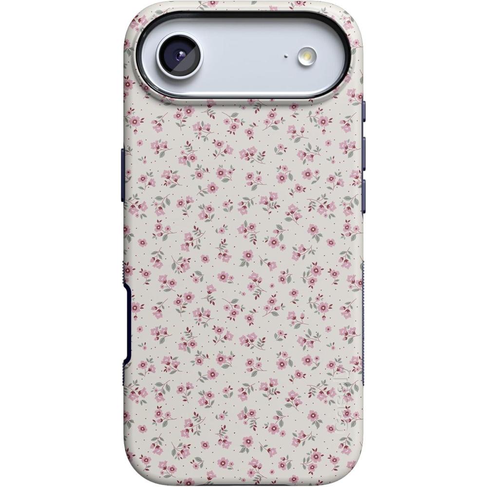 imageCasely iPhone 17 Air Case  Taupe on Nude  Compatible with MagSafe  Bold Protective DesignCottage Charm  Cottagecore