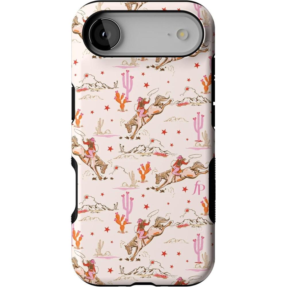 imageCasely iPhone 17 Air Case  Taupe on Nude  Compatible with MagSafe  Bold Protective DesignCowgirl Canyon  FashionPass x Casely