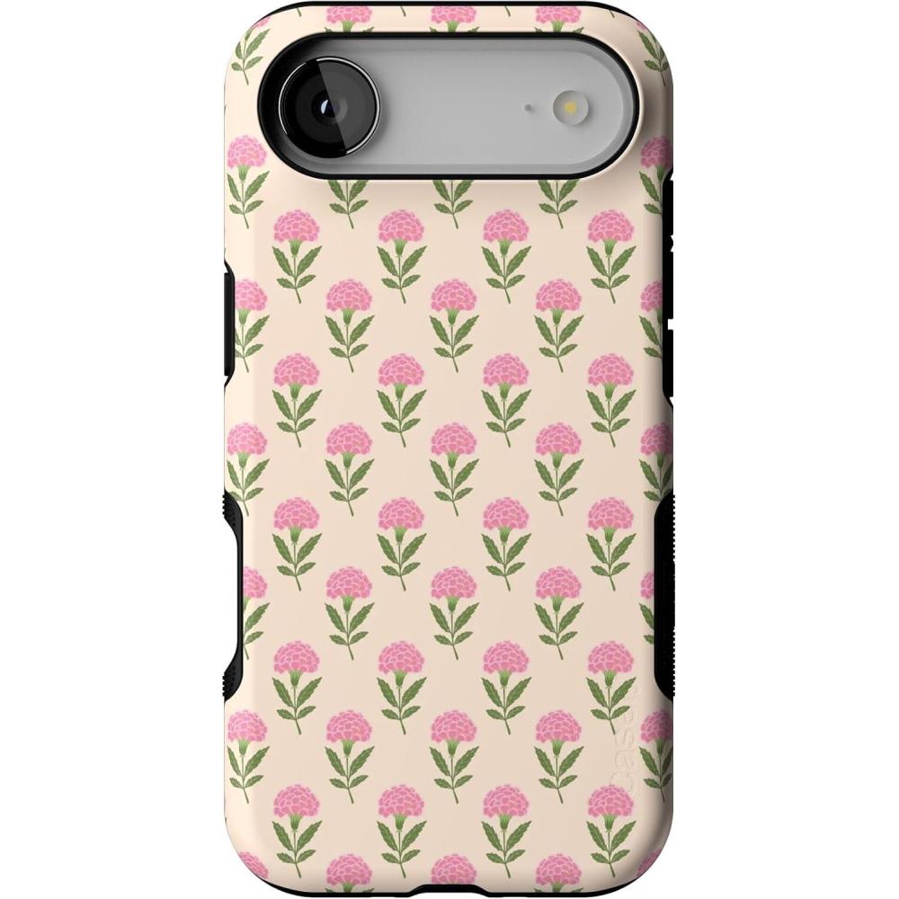 imageCasely iPhone 17 Air Case  Taupe on Nude  Compatible with MagSafe  Bold Protective DesignJennas Flowers  Fun on Weekdays