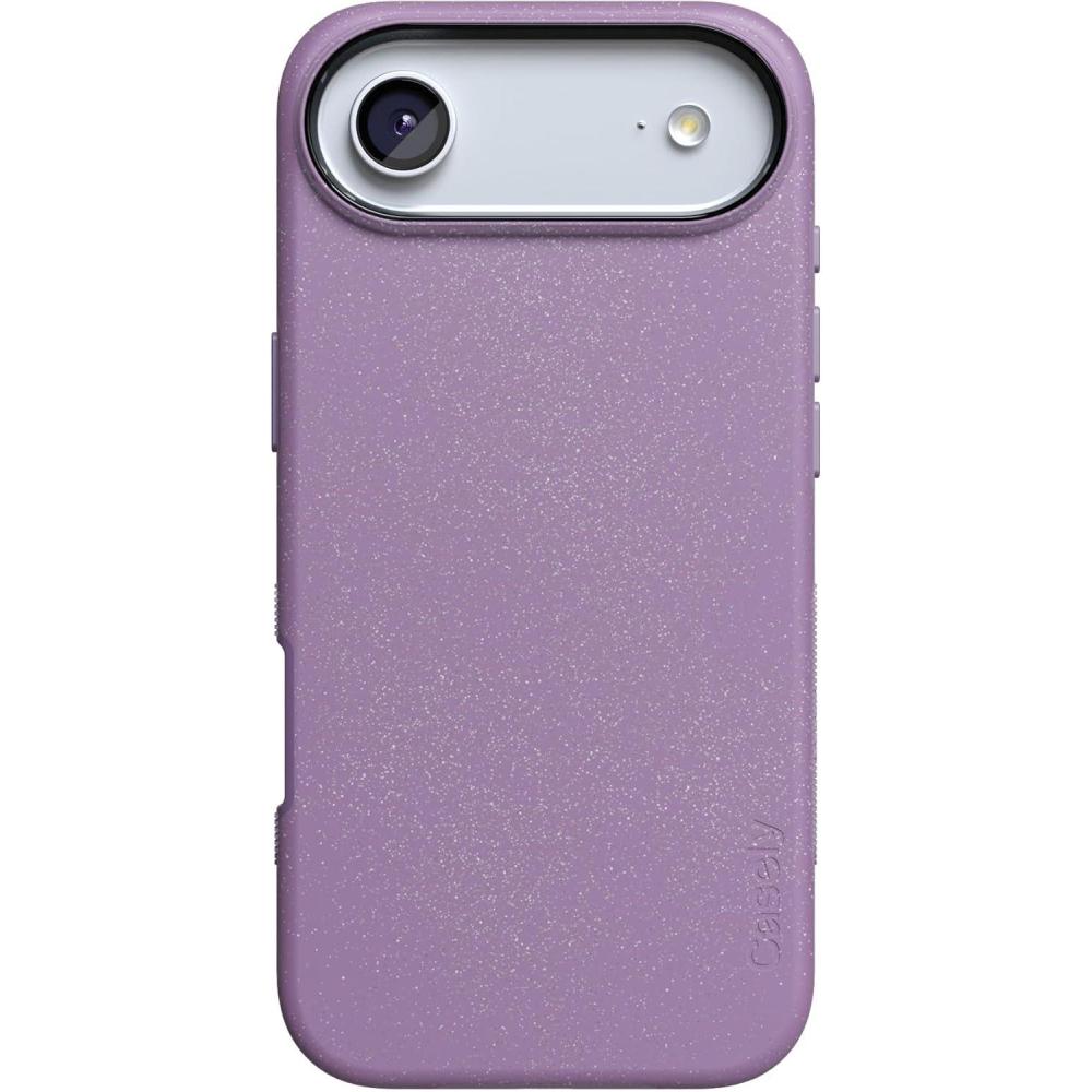 imageCasely iPhone 17 Air Case  Taupe on Nude  Compatible with MagSafe  Bold Protective DesignLavender Waves  Purple Shimmer