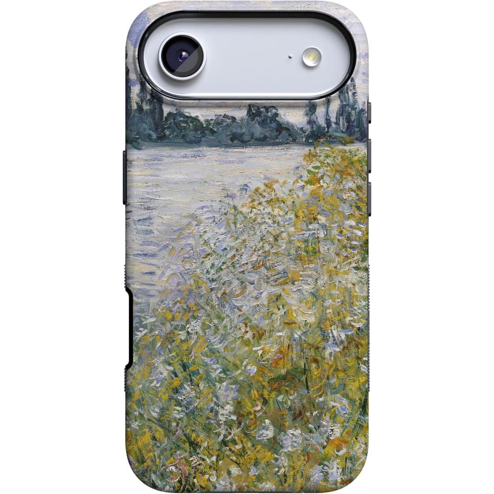imageCasely iPhone 17 Air Case Taupe on Nude Compatible with MagSafe Bold Protective DesignMonets Summer Landscape The Met Museum