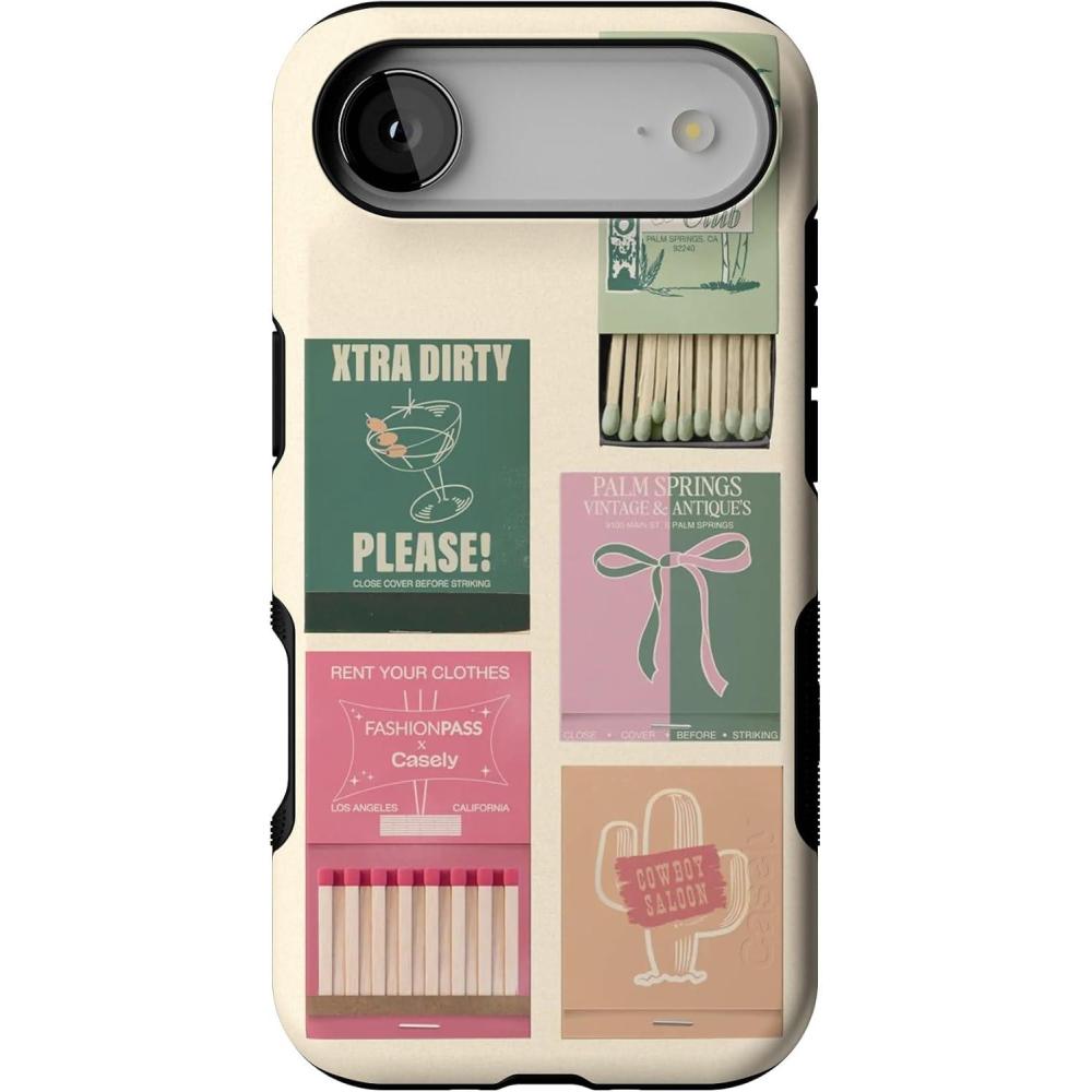 imageCasely iPhone 17 Air Case  Taupe on Nude  Compatible with MagSafe  Bold Protective DesignPerfect Match  FashionPass x Casely