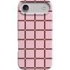 Uptown Gridlock | Pink Checkerboard