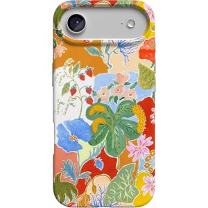 Casely iPhone 17 Air Case | Coastal Checkers | Pura Vida | Compatible with MagSafe | Classic Ultra Slim Design(Botanical Blooms | Floral Patchwork)