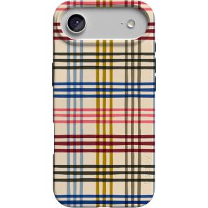 Casely iPhone 17 Air Case | Coastal Checkers | Pura Vida | Compatible with MagSafe | Classic Ultra Slim Design(Cheer | Kitty and Vibe Holiday)