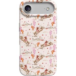 Casely iPhone 17 Air Case | Coastal Checkers | Pura Vida | Compatible with MagSafe | Classic Ultra Slim Design(Cowgirl Canyon | FashionPass x Casely)