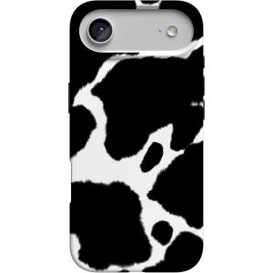 Casely iPhone 17 Air Case | Coastal Checkers | Pura Vida | Compatible with MagSafe | Classic Ultra Slim Design(Current MOOd | Cow Print)