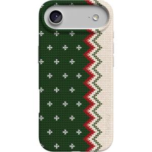 Casely iPhone 17 Air Case | Coastal Checkers | Pura Vida | Compatible with MagSafe | Classic Ultra Slim Design(Grandpa’s Sweater | Holiday Knit)