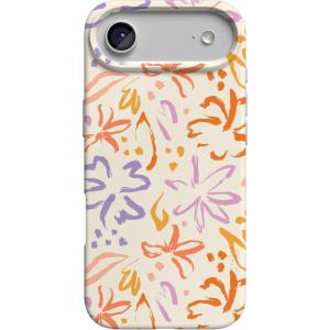 Casely iPhone 17 Air Case | Coastal Checkers | Pura Vida | Compatible with MagSafe | Classic Ultra Slim Design(Hibiscus Blooms | Hawaiian Floral)