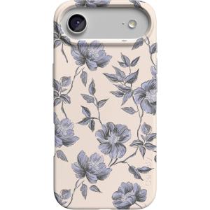 Casely iPhone 17 Air Case | Coastal Checkers | Pura Vida | Compatible with MagSafe | Classic Ultra Slim Design(Ink & Iris | Vintage Floral)