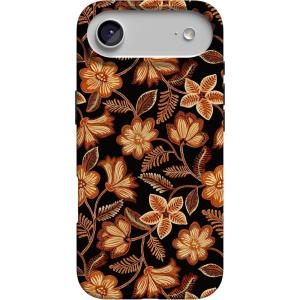 Casely iPhone 17 Air Case | Coastal Checkers | Pura Vida | Compatible with MagSafe | Classic Ultra Slim Design(Maple Flowers | Floral Foliage)