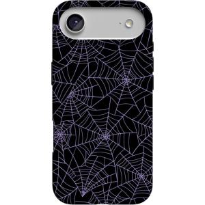 Casely iPhone 17 Air Case | Coastal Checkers | Pura Vida | Compatible with MagSafe | Classic Ultra Slim Design(Midnight Web | Spider Web)