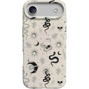 Casely iPhone 17 Air Case | Coastal Checkers | Pura Vida | Compatible with MagSafe | Classic Ultra Slim Design(No Further Explanation | Snakes & Skulls)