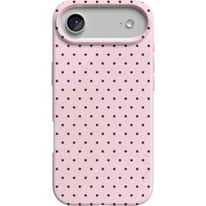 Casely iPhone 17 Air Case | Coastal Checkers | Pura Vida | Compatible with MagSafe | Classic Ultra Slim Design(On the Dot | Pink Polka Dot)