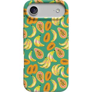 Casely iPhone 17 Air Case | Coastal Checkers | Pura Vida | Compatible with MagSafe | Classic Ultra Slim Design(Papaya Palms | Dippin’ Daisy’s Tropical Vacation)