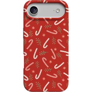 Casely iPhone 17 Air Case | Coastal Checkers | Pura Vida | Compatible with MagSafe | Classic Ultra Slim Design(Peppermint Kiss | Candy Cane)
