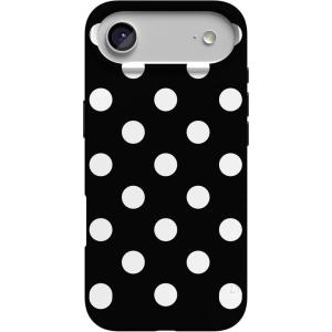Casely iPhone 17 Air Case | Coastal Checkers | Pura Vida | Compatible with MagSafe | Classic Ultra Slim Design(Polka Dots | High Contrast Design)