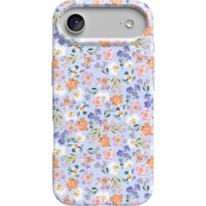 Casely iPhone 17 Air Case | Coastal Checkers | Pura Vida | Compatible with MagSafe | Classic Ultra Slim Design(Poppy Meadows | Pastel Floral)