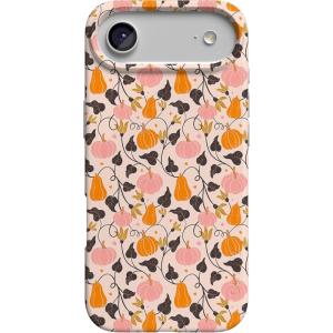 Casely iPhone 17 Air Case | Coastal Checkers | Pura Vida | Compatible with MagSafe | Classic Ultra Slim Design(Pumpkin Princess | Harvest Vines)