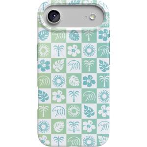 Casely iPhone 17 Air Case | Coastal Checkers | Pura Vida | Compatible with MagSafe | Classic Ultra Slim Design(Pura Vida | Coastal Checkers)