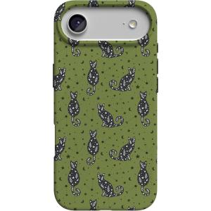 Casely iPhone 17 Air Case | Coastal Checkers | Pura Vida | Compatible with MagSafe | Classic Ultra Slim Design(Sabrina’s Bestie | Black Cats)