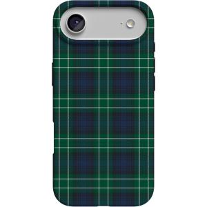 Casely iPhone 17 Air Case | Coastal Checkers | Pura Vida | Compatible with MagSafe | Classic Ultra Slim Design(Spruce | Kitty and Vibe Holiday)