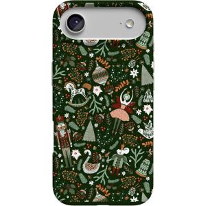 Casely iPhone 17 Air Case | Coastal Checkers | Pura Vida | Compatible with MagSafe | Classic Ultra Slim Design(Sugar Plum Fairy | Winter Wonderland)