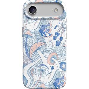 Casely iPhone 17 Air Case | Coastal Checkers | Pura Vida | Compatible with MagSafe | Classic Ultra Slim Design(The Fun Guy | Enchanted Forest Mushroom Floral)