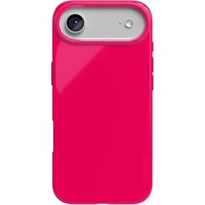 Casely iPhone 17 Air Case | Coastal Checkers | Pura Vida | Compatible with MagSafe | Classic Ultra Slim Design(Think Pink | Solid Neon Pink)