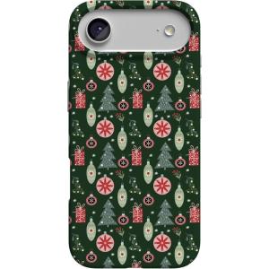 Casely iPhone 17 Air Case | Coastal Checkers | Pura Vida | Compatible with MagSafe | Classic Ultra Slim Design(Tinsel Town | Christmas Ornament)