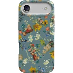 Casely iPhone 17 Air Case | Coastal Checkers | Pura Vida | Compatible with MagSafe | Classic Ultra Slim Design(Vincent’s Flowers | Van Gogh Museum)