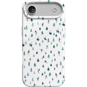 Casely iPhone 17 Air Case | Coastal Checkers | Pura Vida | Compatible with MagSafe | Classic Ultra Slim Design(We’ve Peaked | Après Ski Mountains)