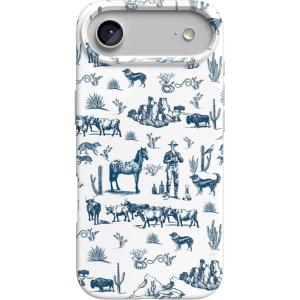 Casely iPhone 17 Air Case | Coastal Checkers | Pura Vida | Compatible with MagSafe | Classic Ultra Slim Design(Wild West Adventure | Desert)