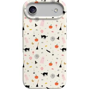 Casely iPhone 17 Air Case | Coastal Checkers | Pura Vida | Compatible with MagSafe | Classic Ultra Slim Design(Witching Hour | Cute Halloween)