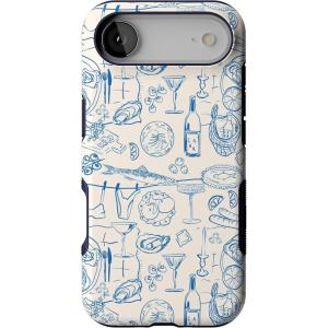 Casely iPhone 17 Air Case | Taupe on Nude | Compatible with MagSafe | Bold Protective Design(Amalfi Aperitivo | Dolce Vita)