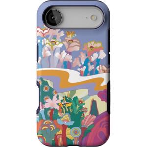 Casely iPhone 17 Air Case | Taupe on Nude | Compatible with MagSafe | Bold Protective Design(Beneath the Waves | The Beatles Yellow Submarine)