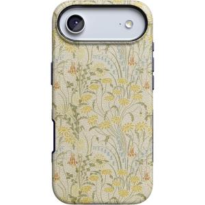 Casely iPhone 17 Air Case | Taupe on Nude | Compatible with MagSafe | Bold Protective Design(Boho Blooms | Golden Floral)