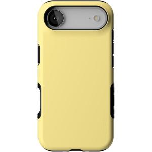 Casely iPhone 17 Air Case | Taupe on Nude | Compatible with MagSafe | Bold Protective Design(Butter Me Up | Butter Yellow)