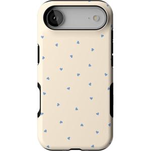 Casely iPhone 17 Air Case | Taupe on Nude | Compatible with MagSafe | Bold Protective Design(I’m Yours | Tiny Hearts)