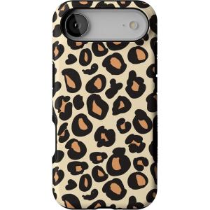 Casely iPhone 17 Air Case | Taupe on Nude | Compatible with MagSafe | Bold Protective Design(Into the Wild | Leopard Print)