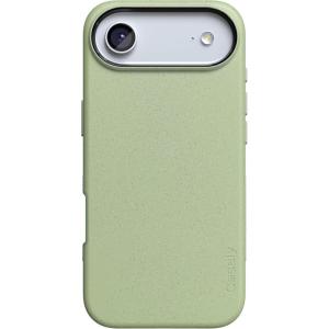 Casely iPhone 17 Air Case | Taupe on Nude | Compatible with MagSafe | Bold Protective Design(Kiwi Kiss | Matcha Green Shimmer)