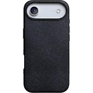 Casely iPhone 17 Air Case | Taupe on Nude | Compatible with MagSafe | Bold Protective Design(Midnight Onyx | Black Shimmer)